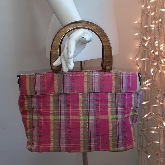 Relic Handbags - 3 for $18🛍 Relic Pink Seersucker Bag